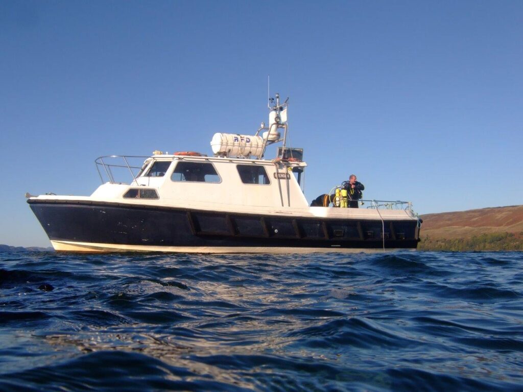 Sound of Mull - boat